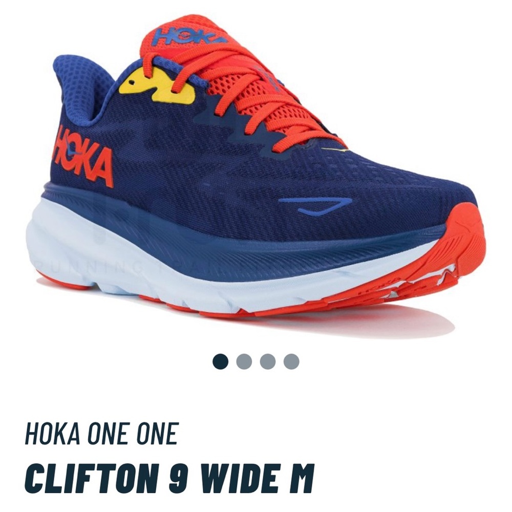 Hoka One Men’s Clifton9 wide